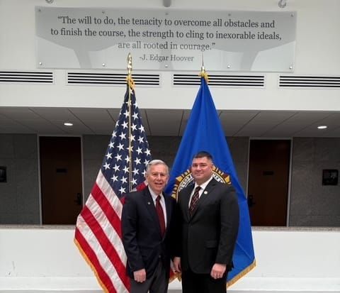 Ottawa County Sheriff's captain completes elite FBI Academy, decades after his father post image