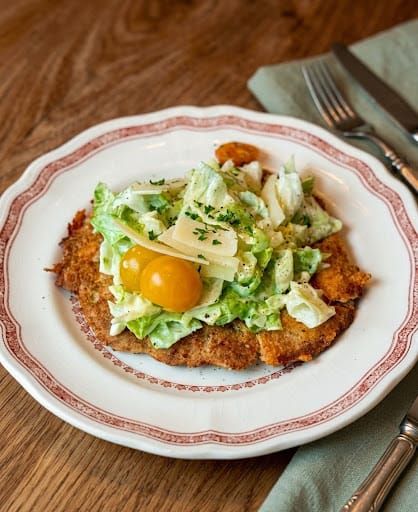 Pen & Pantry: Crispy Chicken-Crusted Caesar Salad Pizzas post image
