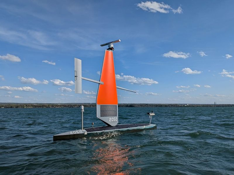 High-tech sentinels: Autonomous sail drones to patrol Great Lakes this summer post image