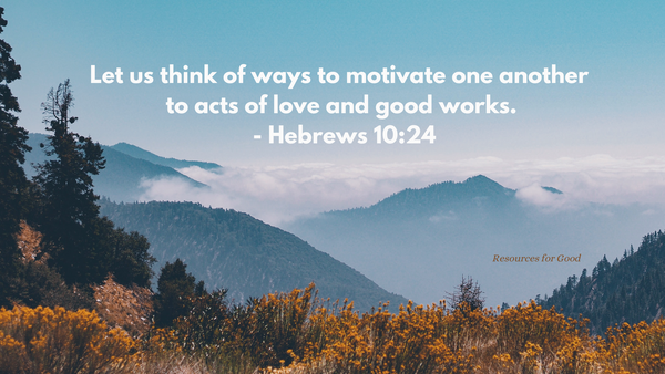 Hebrews 10:24