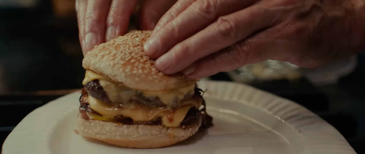 Ralph Fiennes’s Cheeseburger
