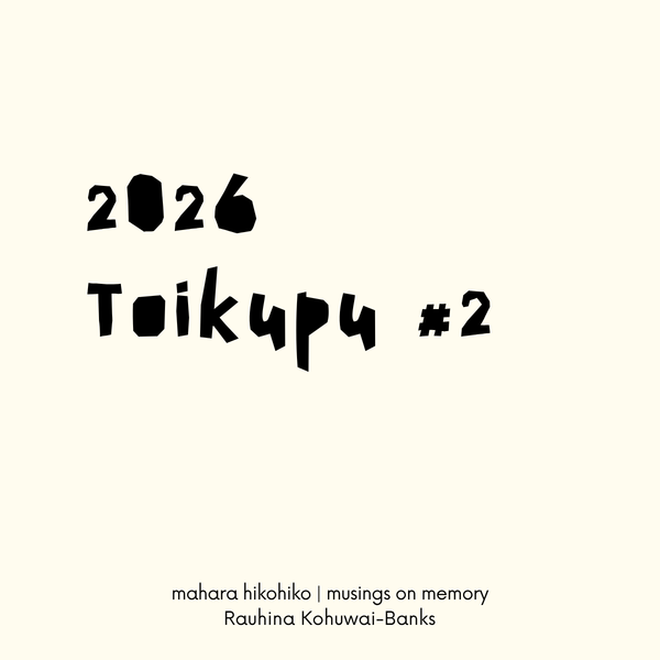 toikupu #2, 2026