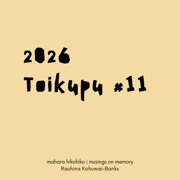 toikupu #11, 2026