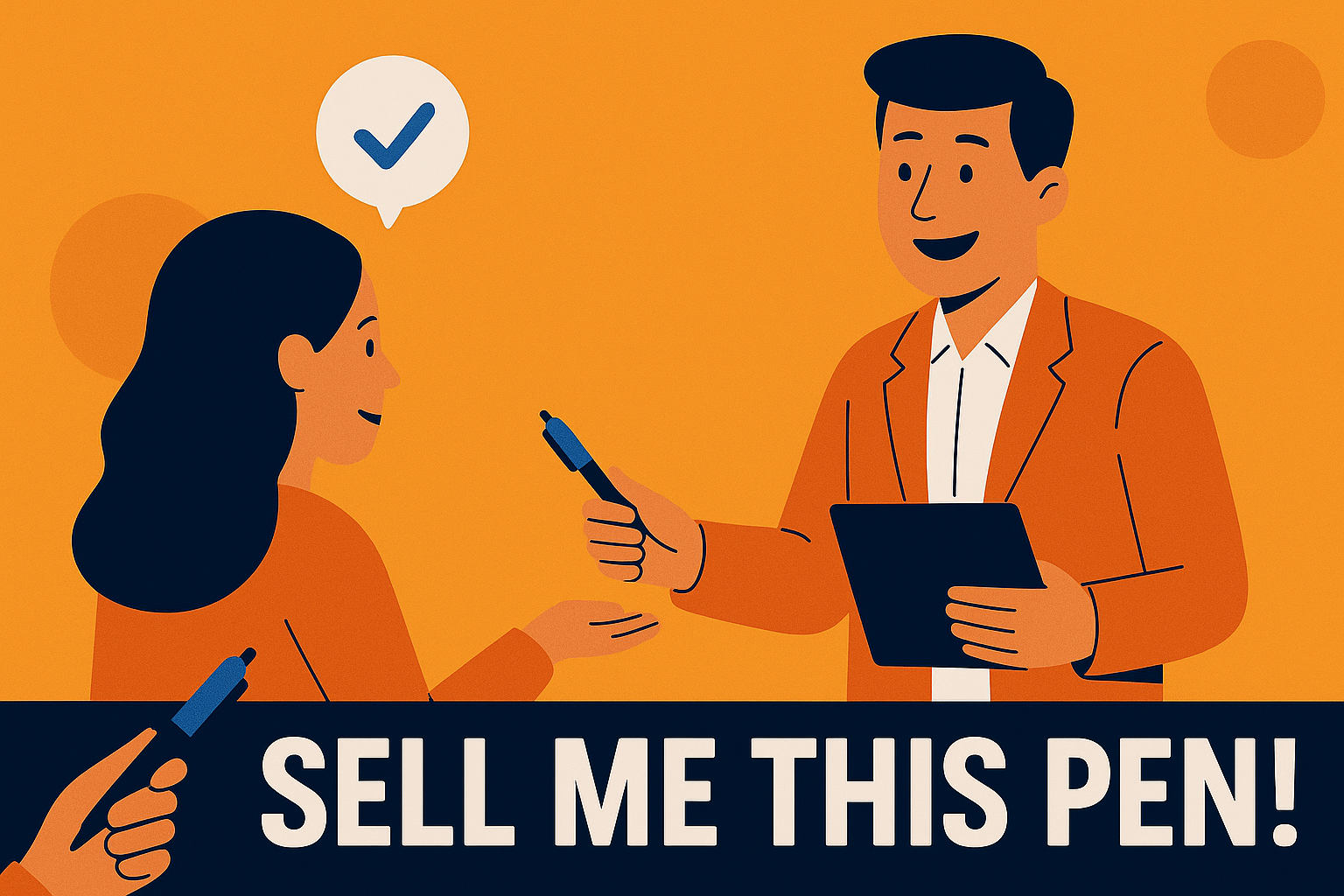 “Sell me this pen!” - What you are really selling...
