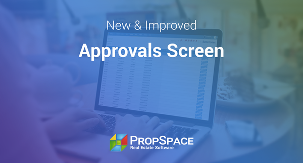 Managing Approvals - New Screen