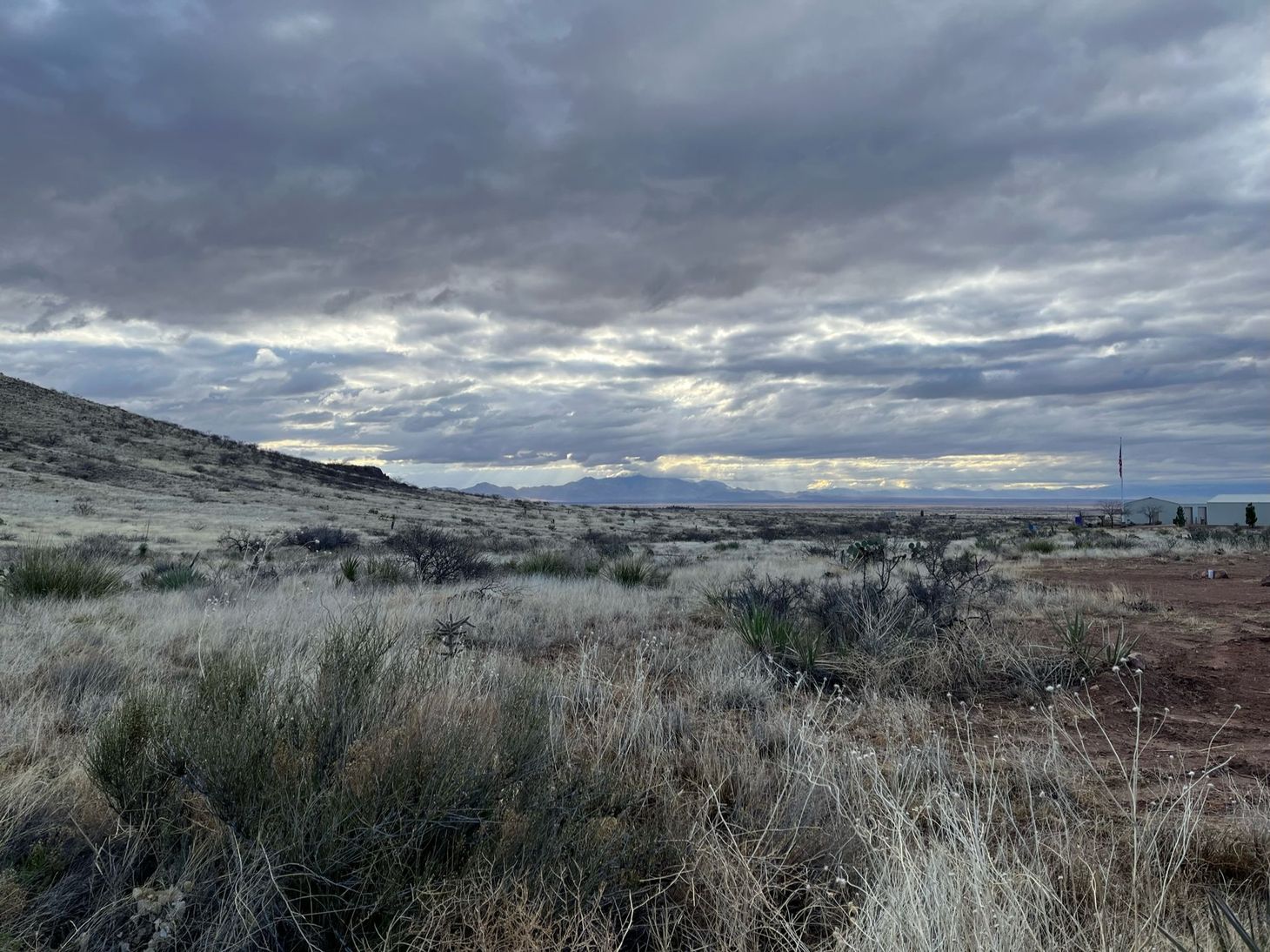 Picture of the desert at INDE Motorsports Ranch.