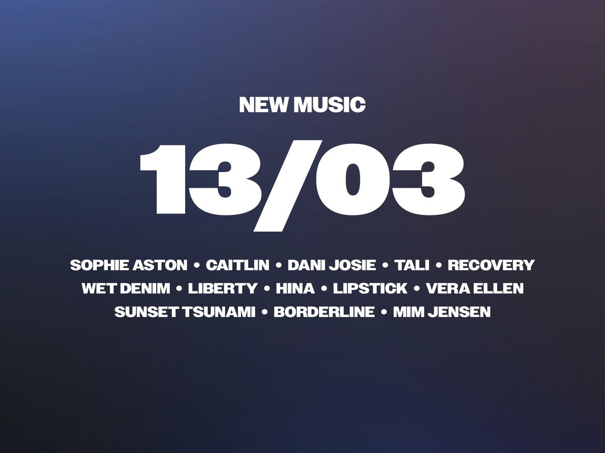 New Music 13/03