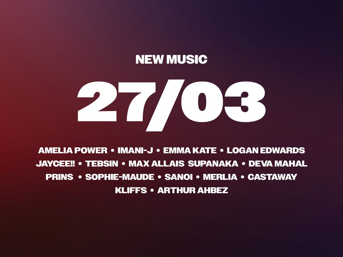New Music 27/03