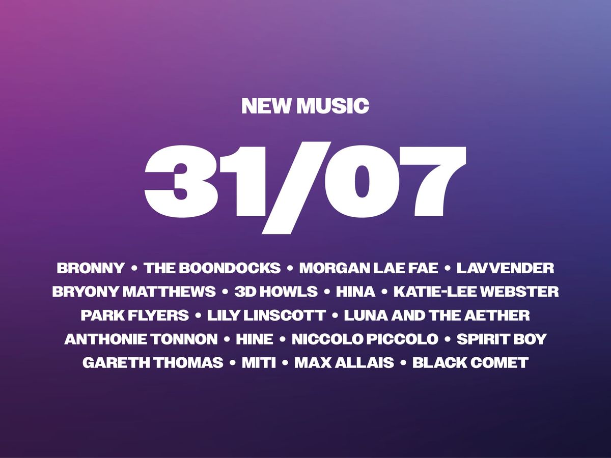 New Music 31/07