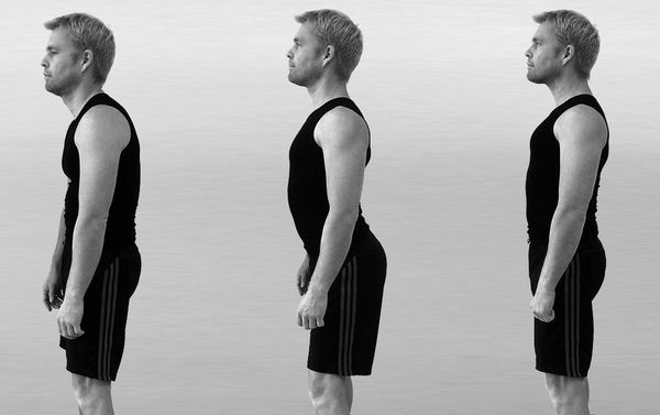 Körperhaltungen: Rundrücken, Hohlrücken, neutraler Rücken