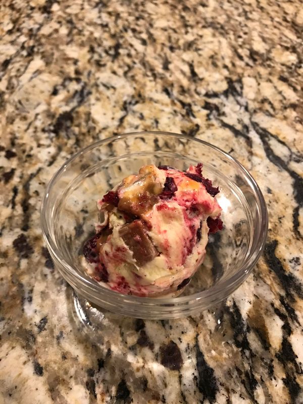 Cranberry and Dulce de Leche