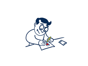 Wie is die vent met die stift?