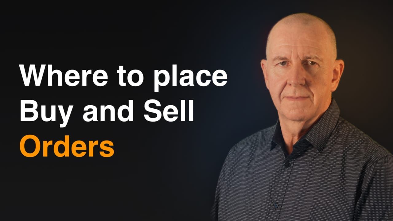Where to place your buy/sell orders