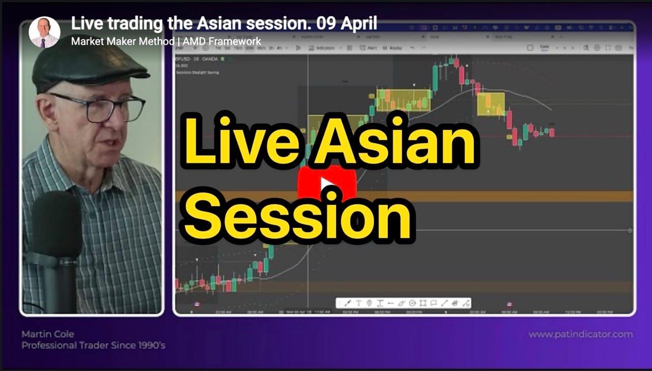 Live Trading Asian Session 09 April