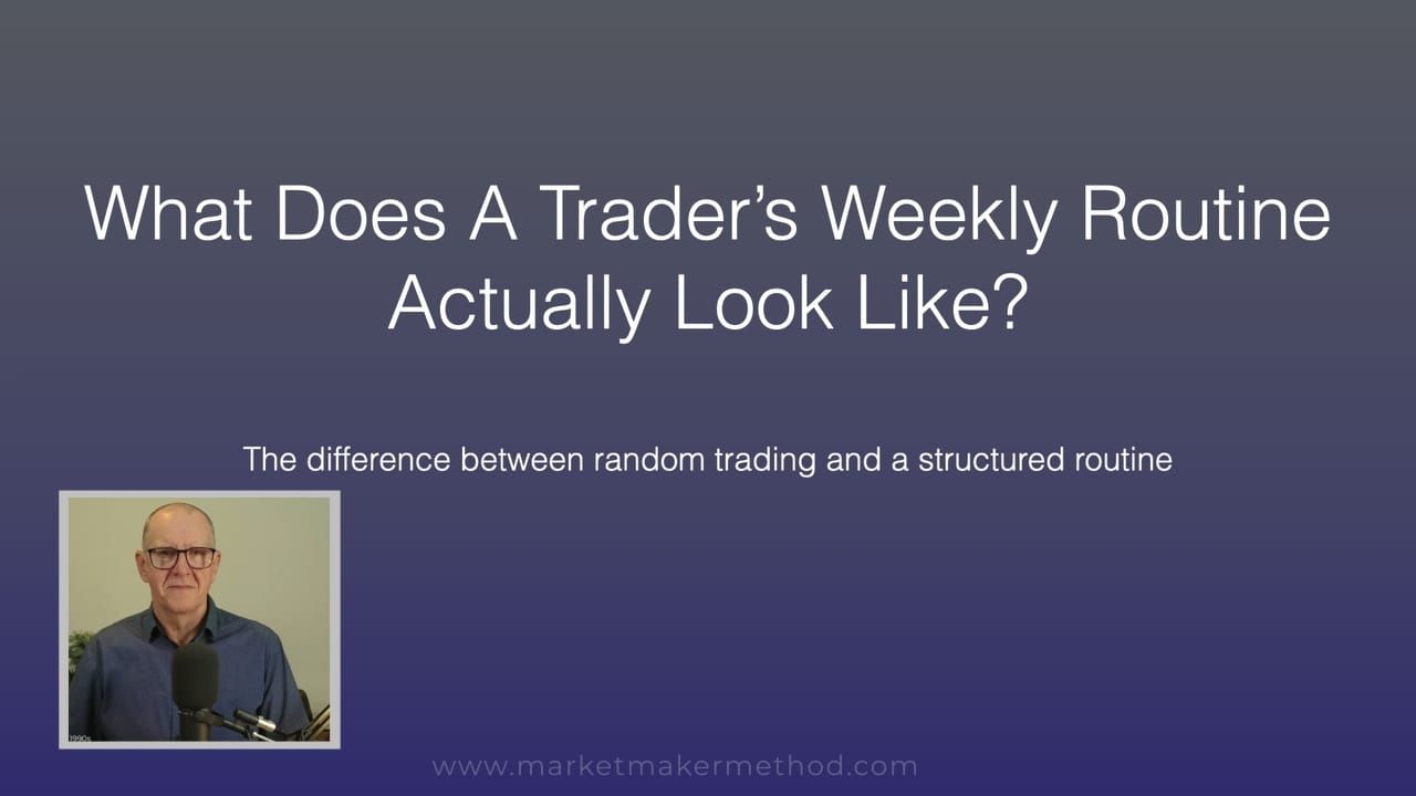 What Does A Trader’s Weekly Routine Actually Look Like?