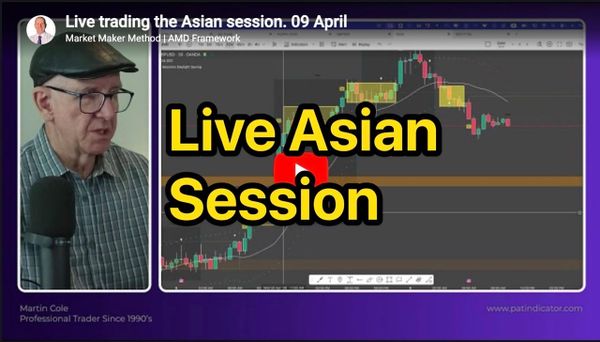 Live Trading Asian Session 09 April