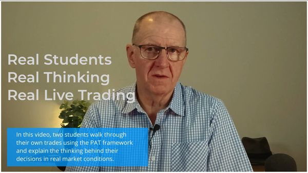 Real Students Breaking Down Their Trades Live (PAT Indicator)