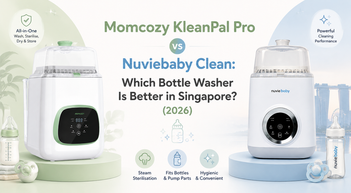 Momcozy KleanPal Pro vs Nuviebaby Clean: Which Bottle Washer Is Better in Singapore? (2026)