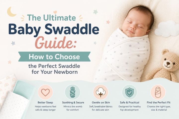 The Ultimate Baby Swaddle Guide: How to Choose the Perfect Swaddle for Your Newborn
