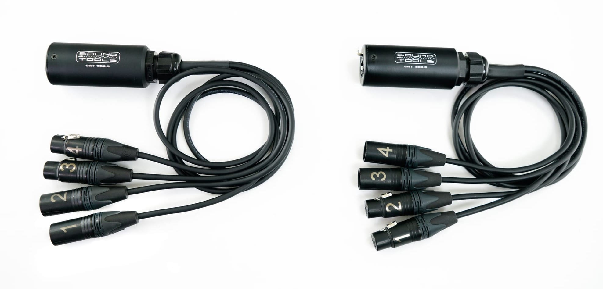 Photograph of CAT Tails analog audio over CAT products