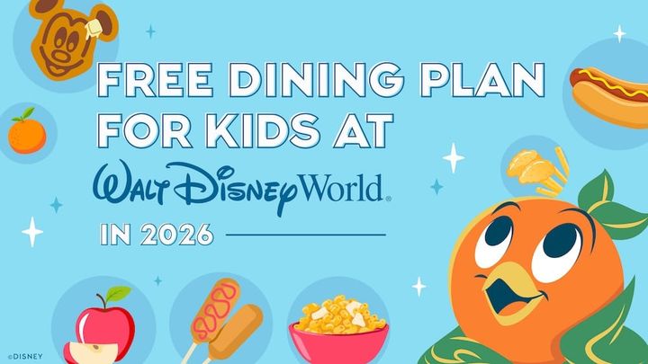 Free Disney World Dining Plan Offering for Kids Coming in 2026