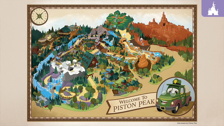 Piston Peak National Park Builds on the Story of Frontierland