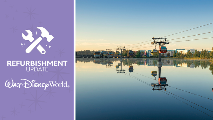 Refurbishment Update: Disney Skyliner & Disney's BoardWalk Inn & Villas