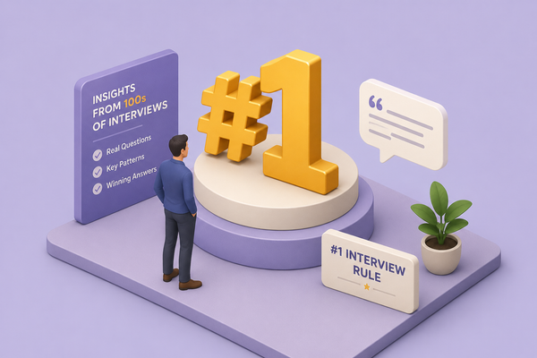 The Amazon VP Who Interviewed Hundreds Reveals His #1 Interview Rule