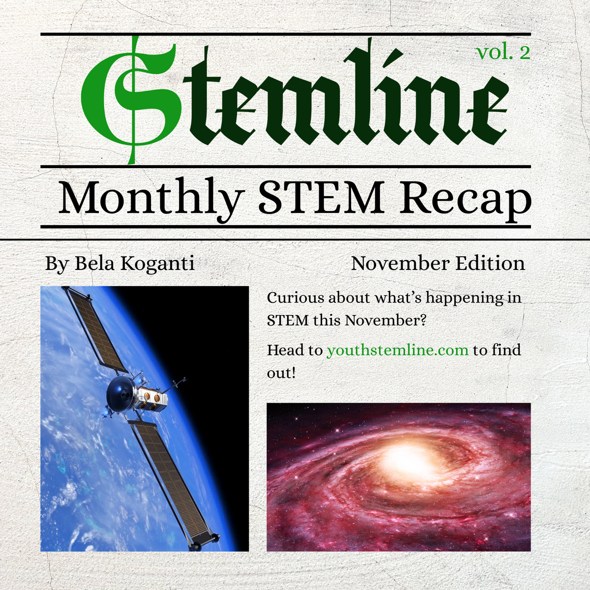 November Monthly Recap: Thankful for STEM