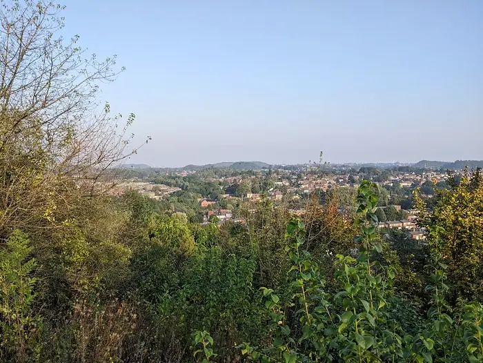 Point de vue depuis le sommet du terril