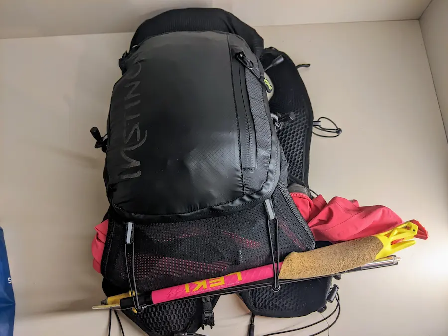 Eklipse 12 d'instinct noir, vue d'ensemble du sac