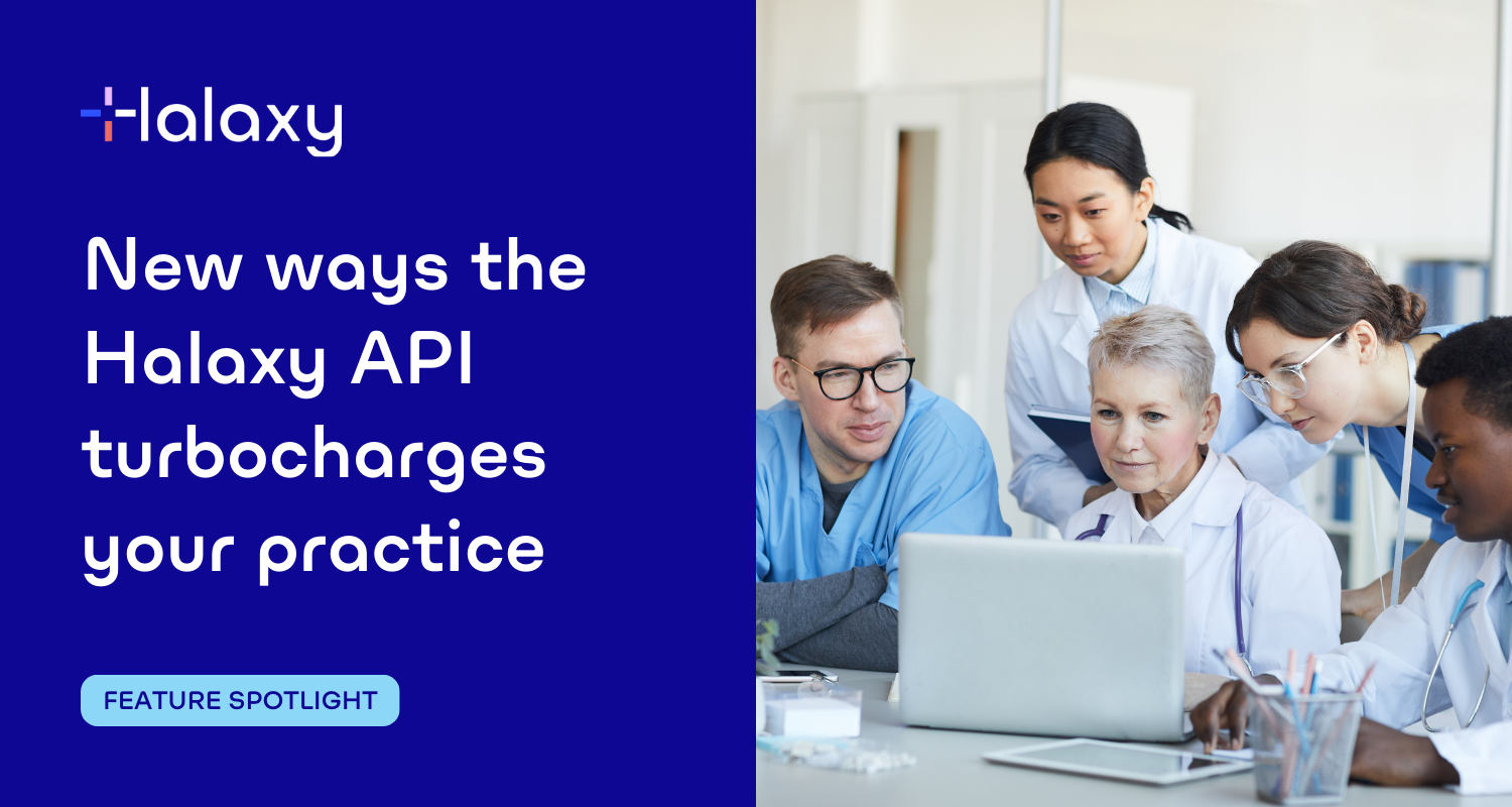New ways the Halaxy API turbocharges your practice