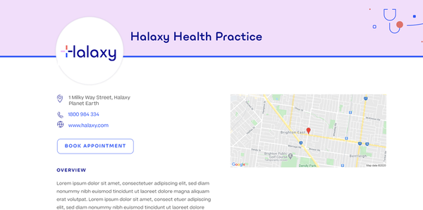 Halaxy Directory: Add your logo to your practice profile and more!