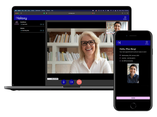 Halaxy Telehealth: Meet Halaxy's in-built video consultation tool
