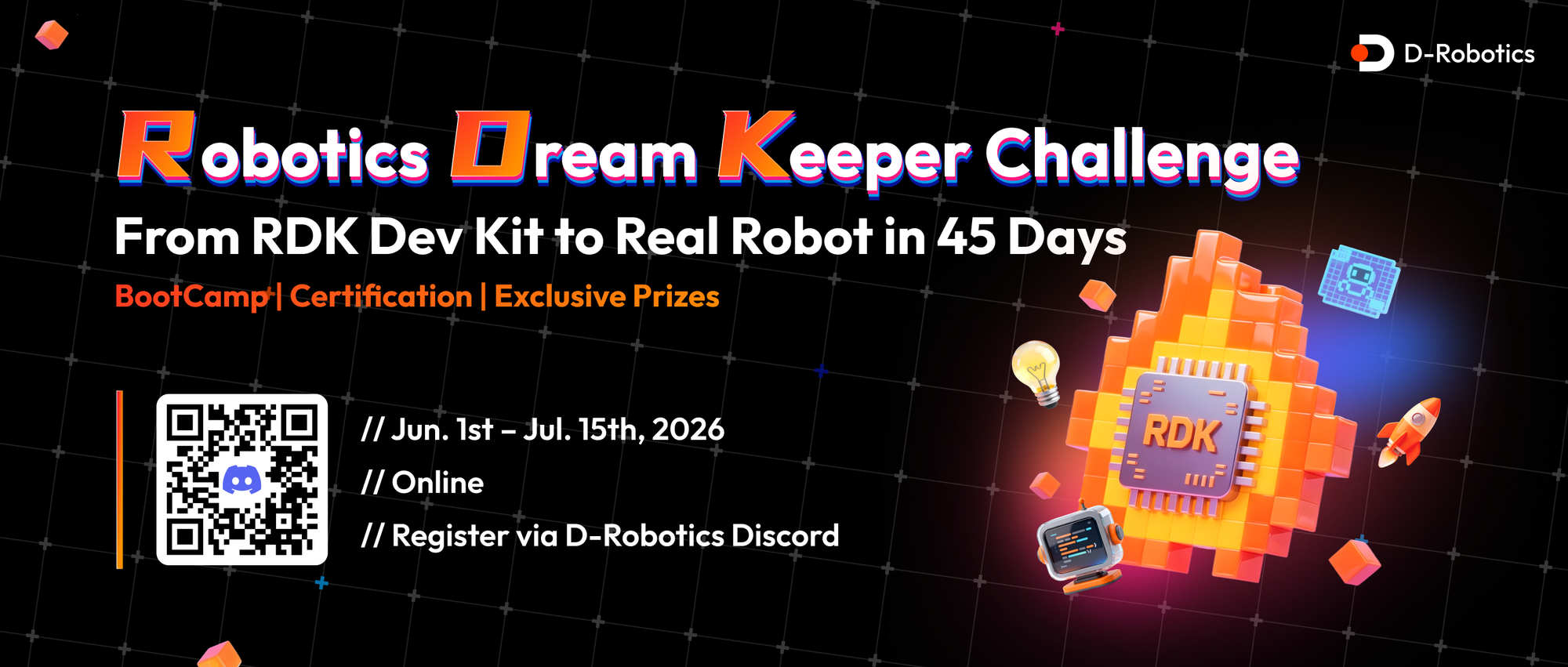 Robotics Dream Keeper Challenge: Newbie-Friendly & Win $1,000, Turn Your Robot Dream Into Reality
