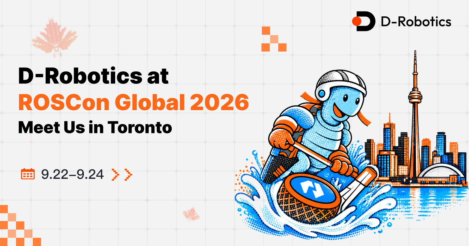 D-Robotics Heads to ROSCon Global 2026: Meet RDK Dev Kit, Explore Robotics Demos, and Connect with the Community