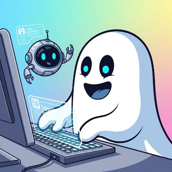 AI and Ghost CMS working together on this blog post.