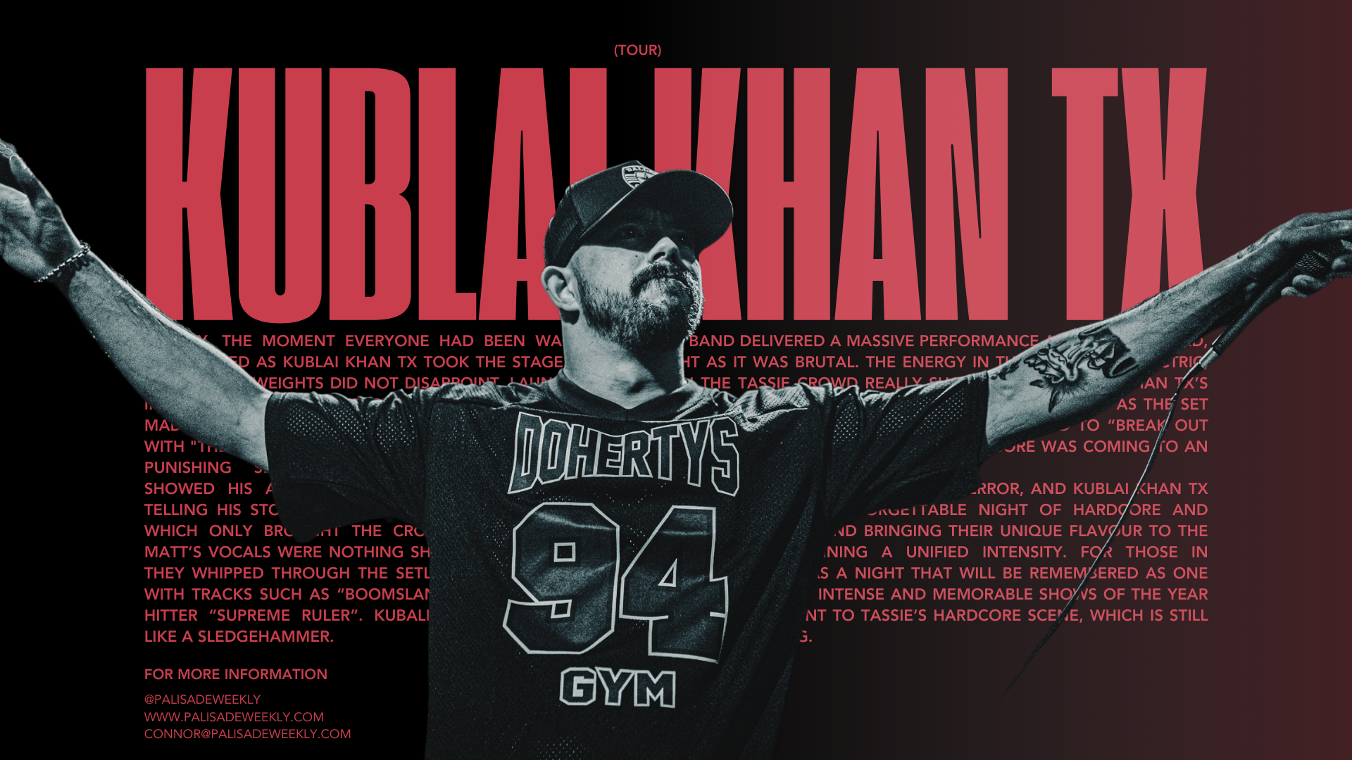 Kublai Khan TX Brings Down Hobart's Uni Bar in a Night of Hardcore Mayhem with Severed, Guilt Trip, and Terror