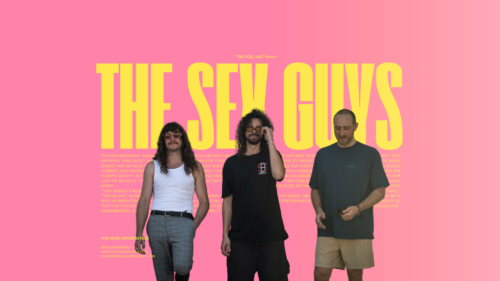 The Sex Guys Release Witty, High-Energy Single "Tin Foil Hat"