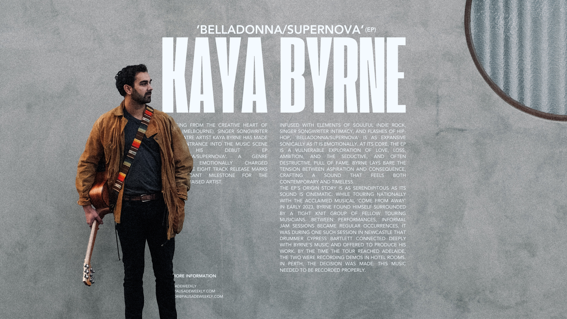 Kaya Byrne Channels Stardust and Soul on Stirring Debut EP ‘Belladonna/Supernova’