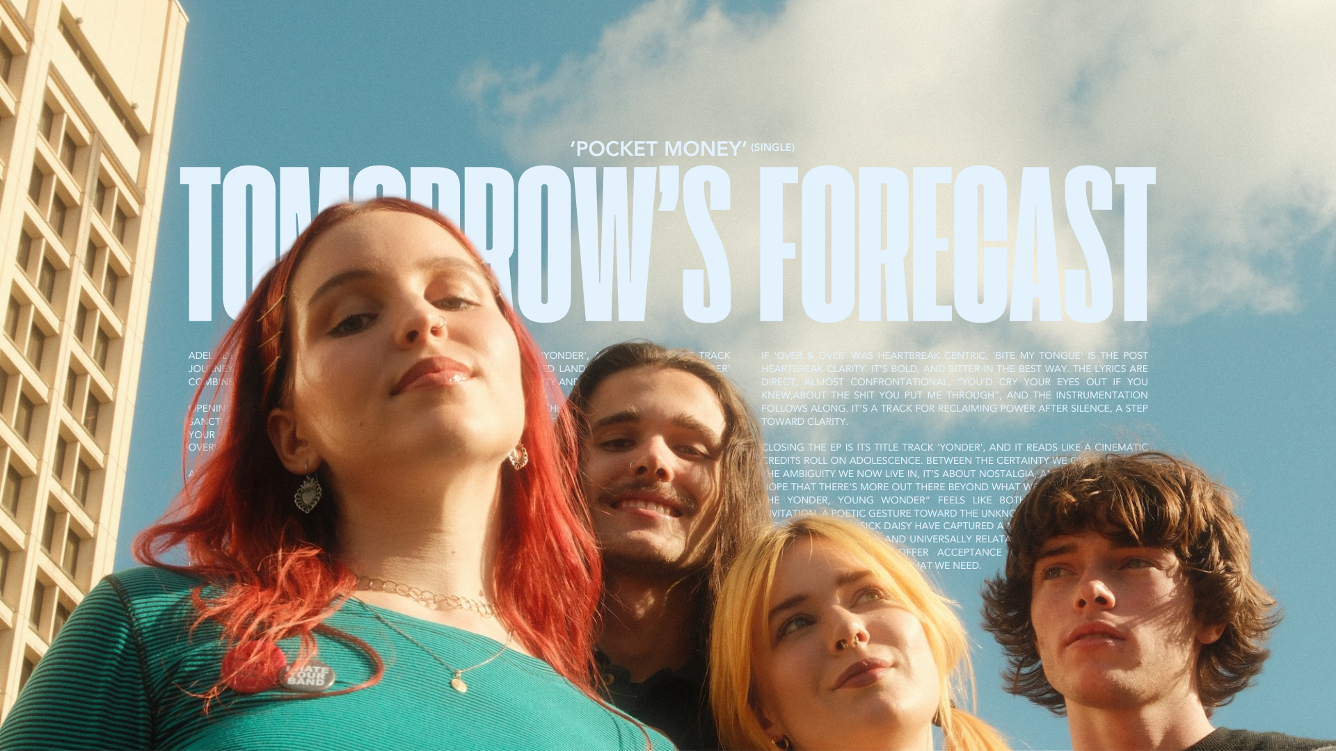 Tomorrow’s Forecast Breezy New Single ‘Pocket Money’