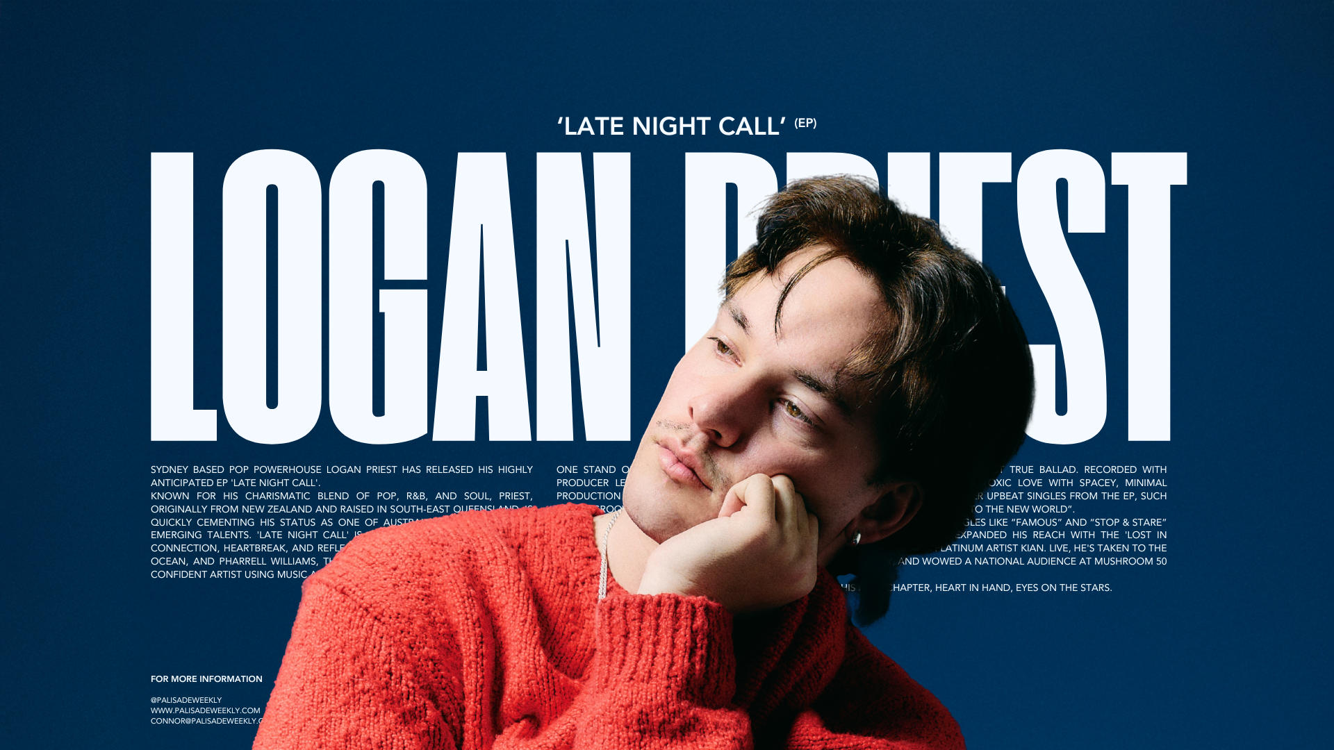 Logan Priest Releases New EP 'Late Night Call'