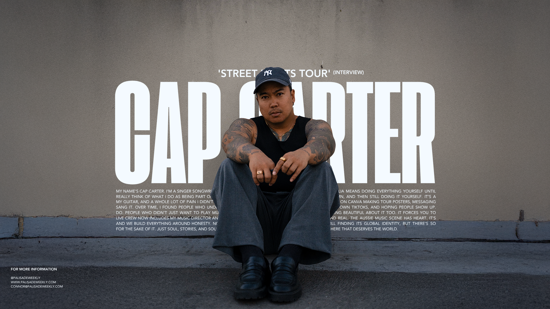 Cap Carter on Independent Music, Community, and the Power of Vulnerability