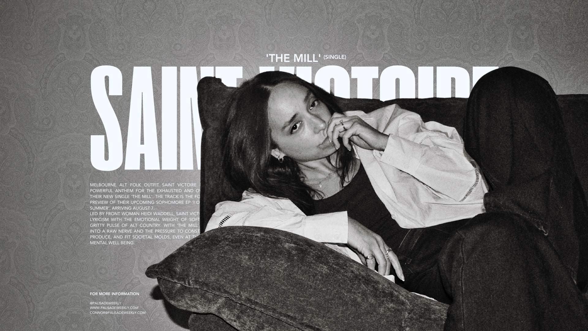 Saint Victoire Wrestle With Burnout and Expectation on Dream-Born New Single 'The Mill'