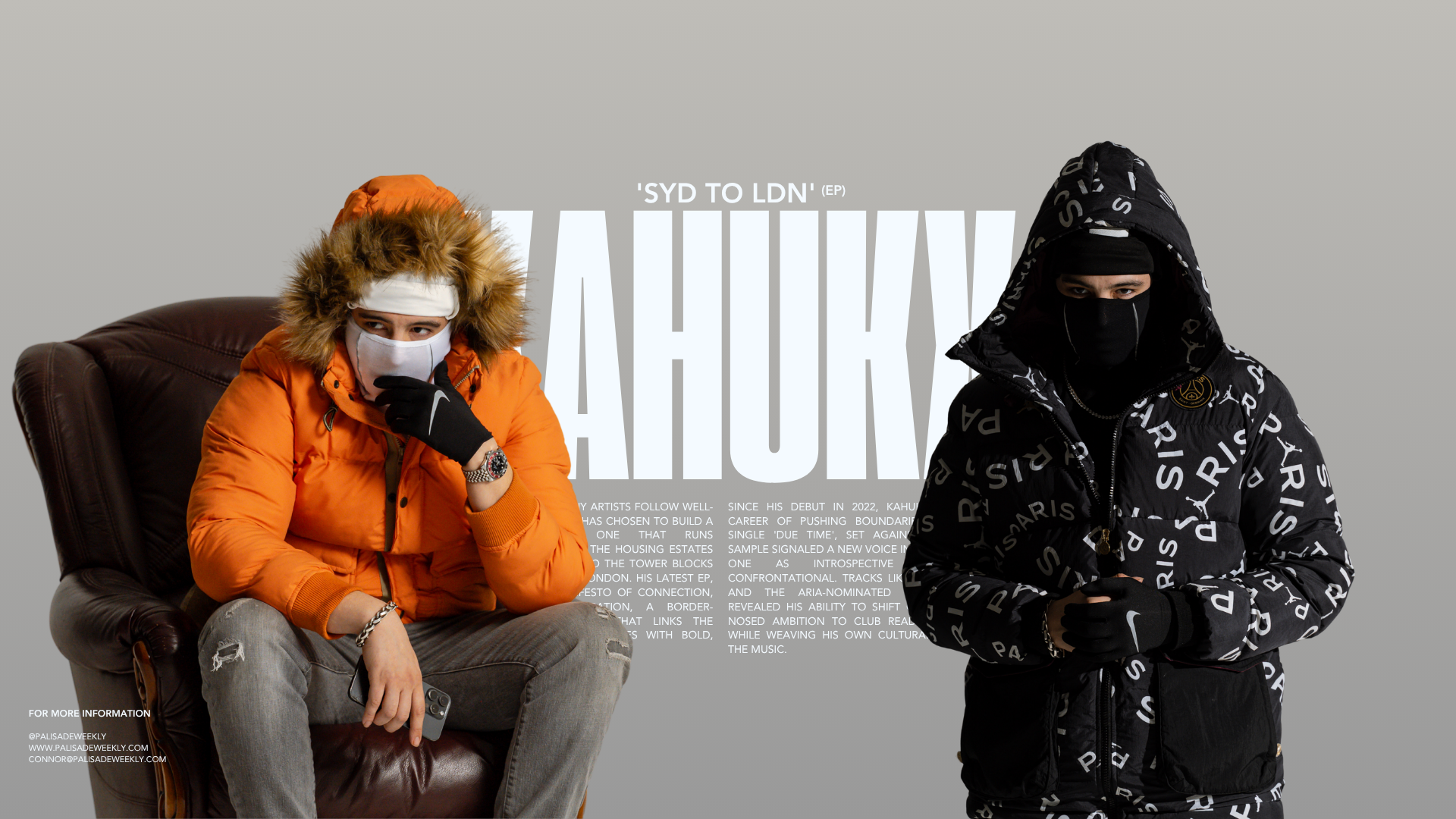 KAHUKX Bridges Continents on Bold New EP 'SYD TO LDN'