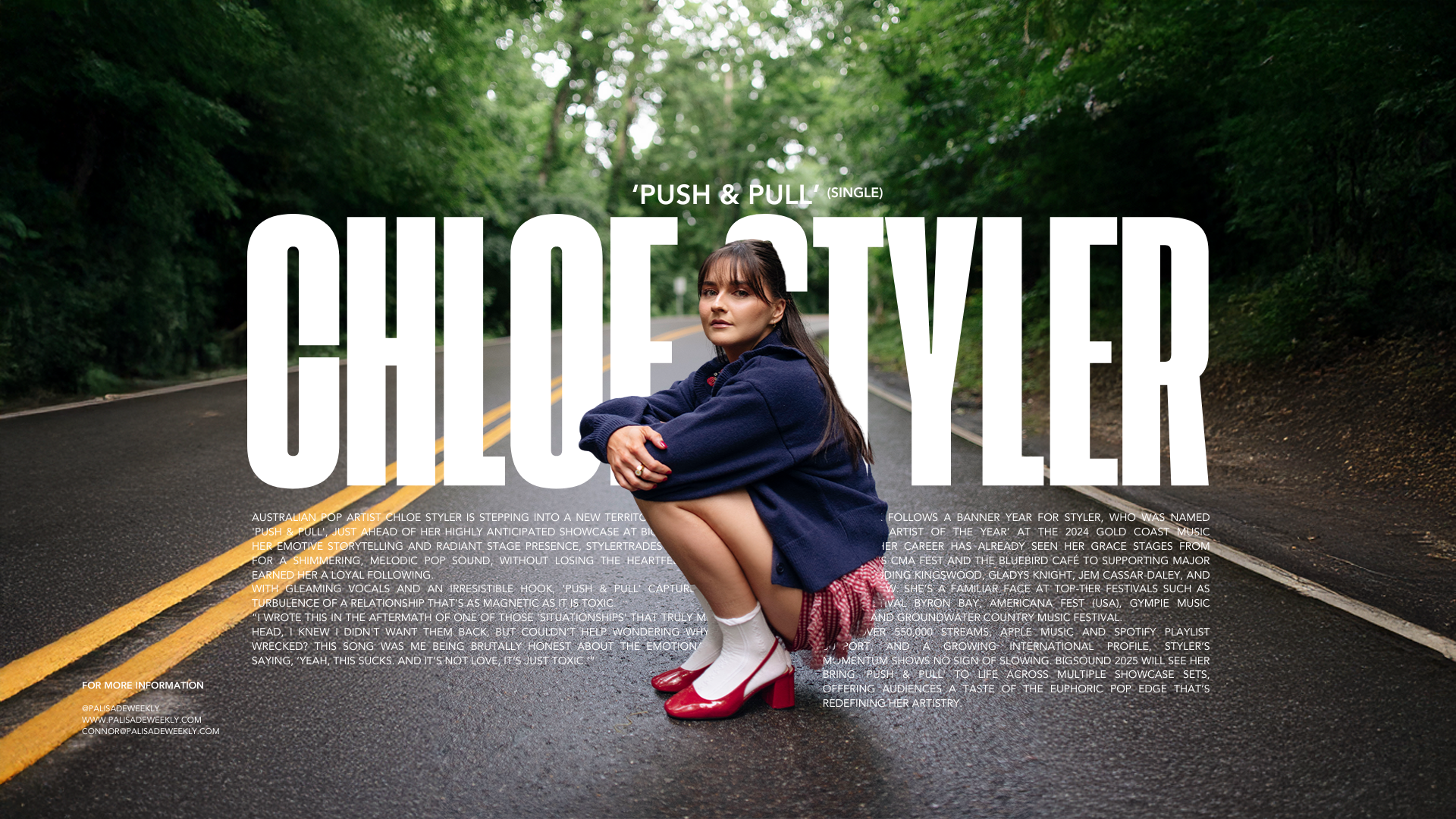 Chloe Styler Pushes Boundaries with 'Push & Pull'