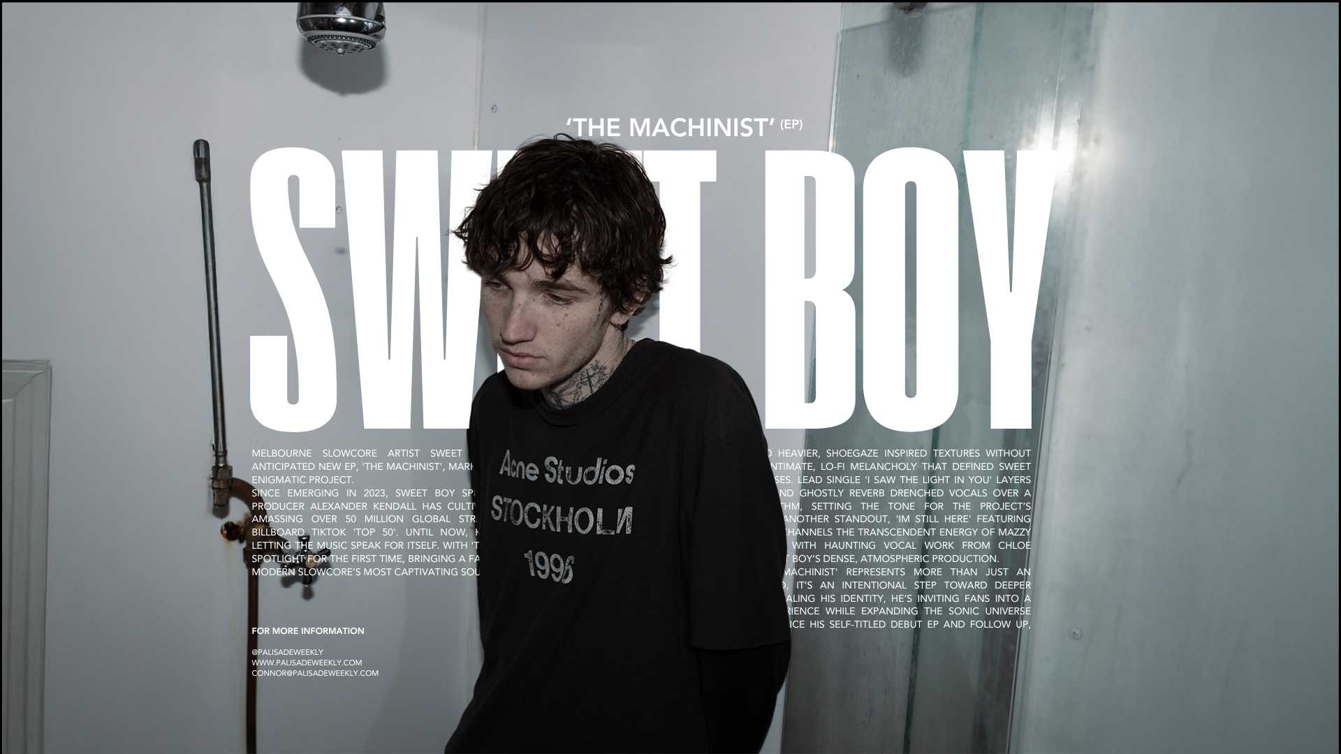 Sweet Boy Steps Out of the Shadows with New EP 'The Machinist'