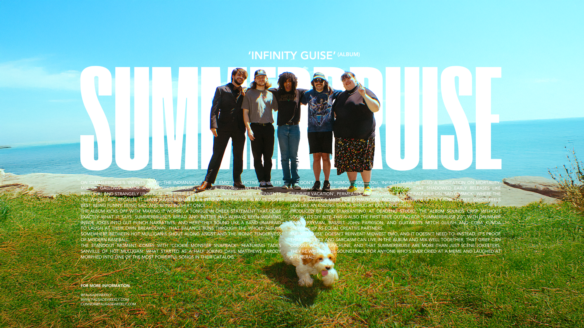 Summerbruise Find Humour in Heartache on 'Infinity Guise'