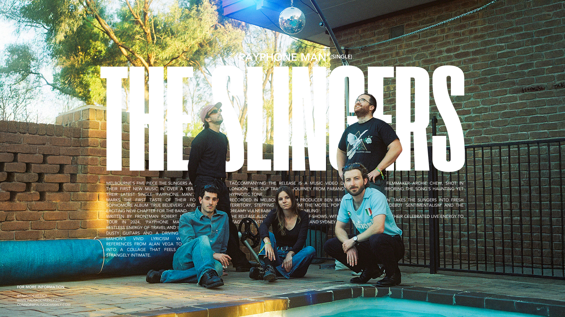 The Slingers Return With New Single ‘Payphone Man’