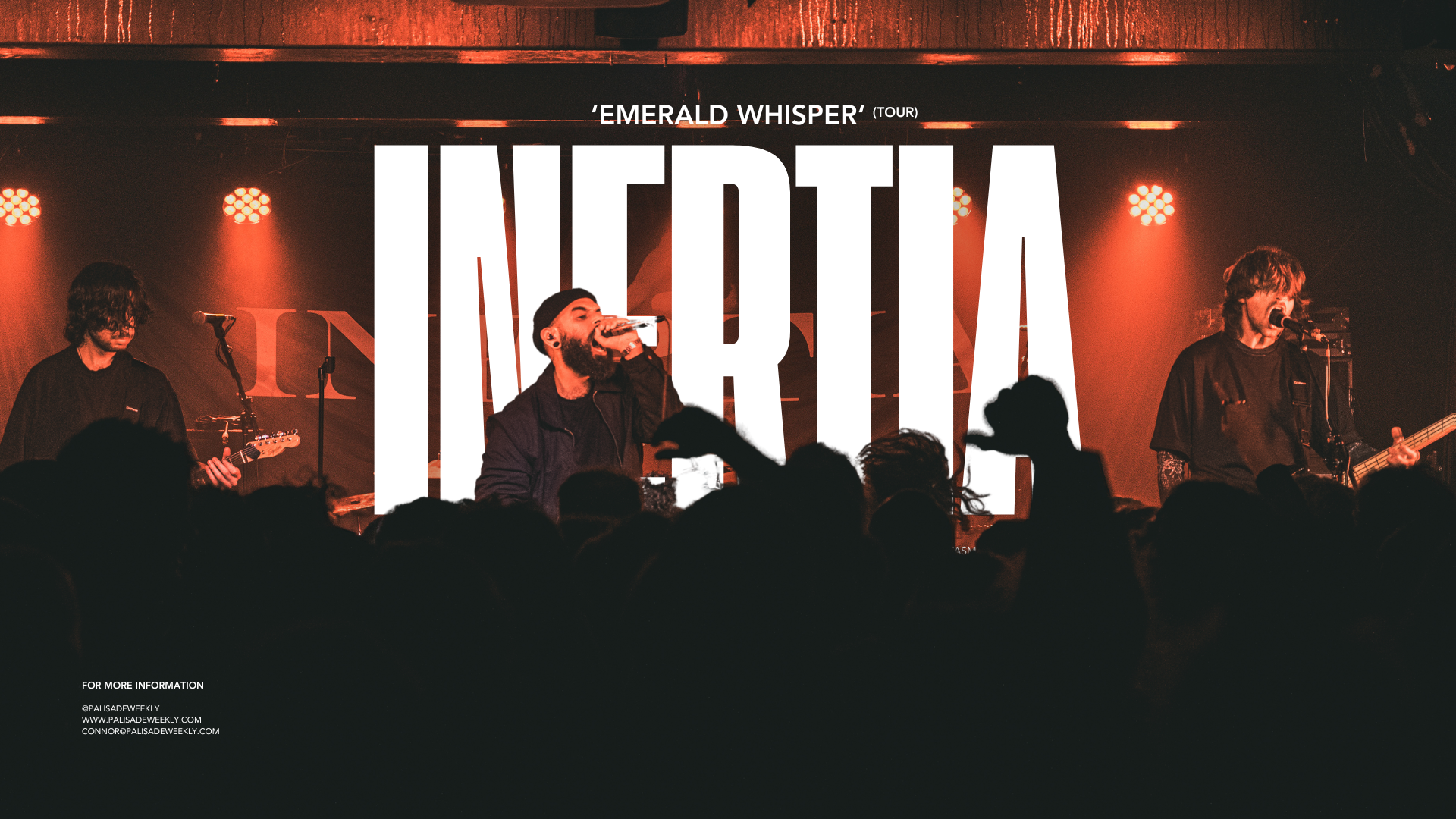 Inertia's 'Emerald Whisper' Tour Brings Controlled Chaos to Hobart's Altar Bar